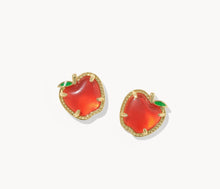 Load image into Gallery viewer, Kendra Scott-Apple Gold Stud Earrings 9608897188