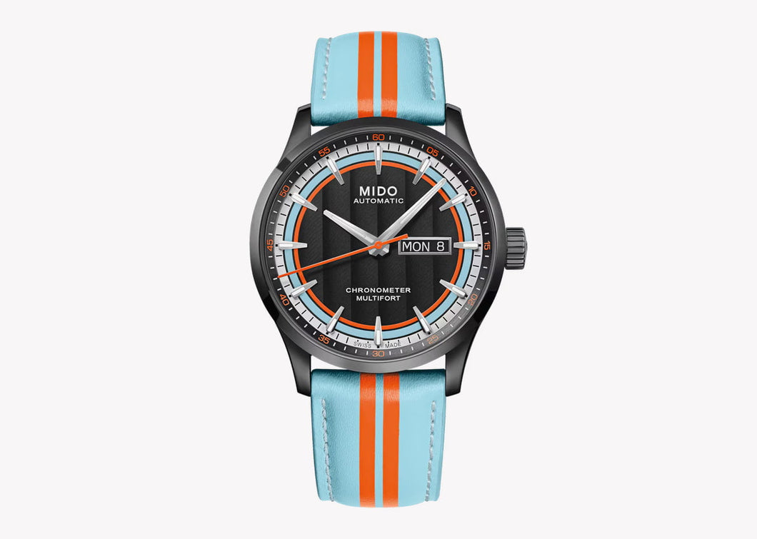 MIDO MULTIFORT CHRONOMETER  1 RACER (1 EXTRA STRAP)
 M038.431.36.051.00
