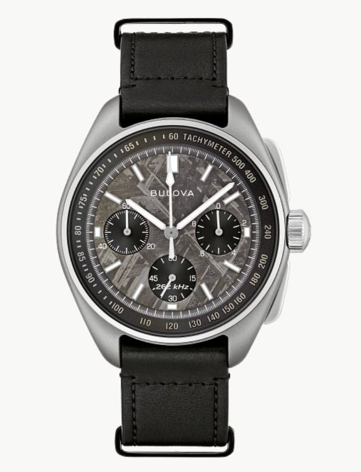 BULOVA Lunar Pilot Meteorite 96A312