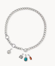 Load image into Gallery viewer, Kendra Scott-Raina Vintage Silver Charm Necklace 9608805561