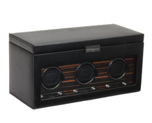 Load image into Gallery viewer, Wolf-Roadster Triple Watch Winder with Storage 457356