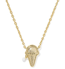 Load image into Gallery viewer, Kendra Scott-Ice Cream Gold Short Pendant Necklace 9608889185