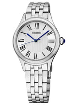 Load image into Gallery viewer, Seiko-Essentials Roman Numeral Watch with Silver-White Dial SUR609