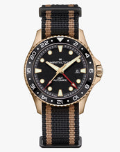 Load image into Gallery viewer, Hamilton-KHAKI NAVY SCUBA AUTOMATIC GMT 43MM BRONZE Automatic | 43mm | H82565930