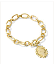 Load image into Gallery viewer, KENDRA SCOTT Mama Gold Link and Chain Bracelet 9608895007