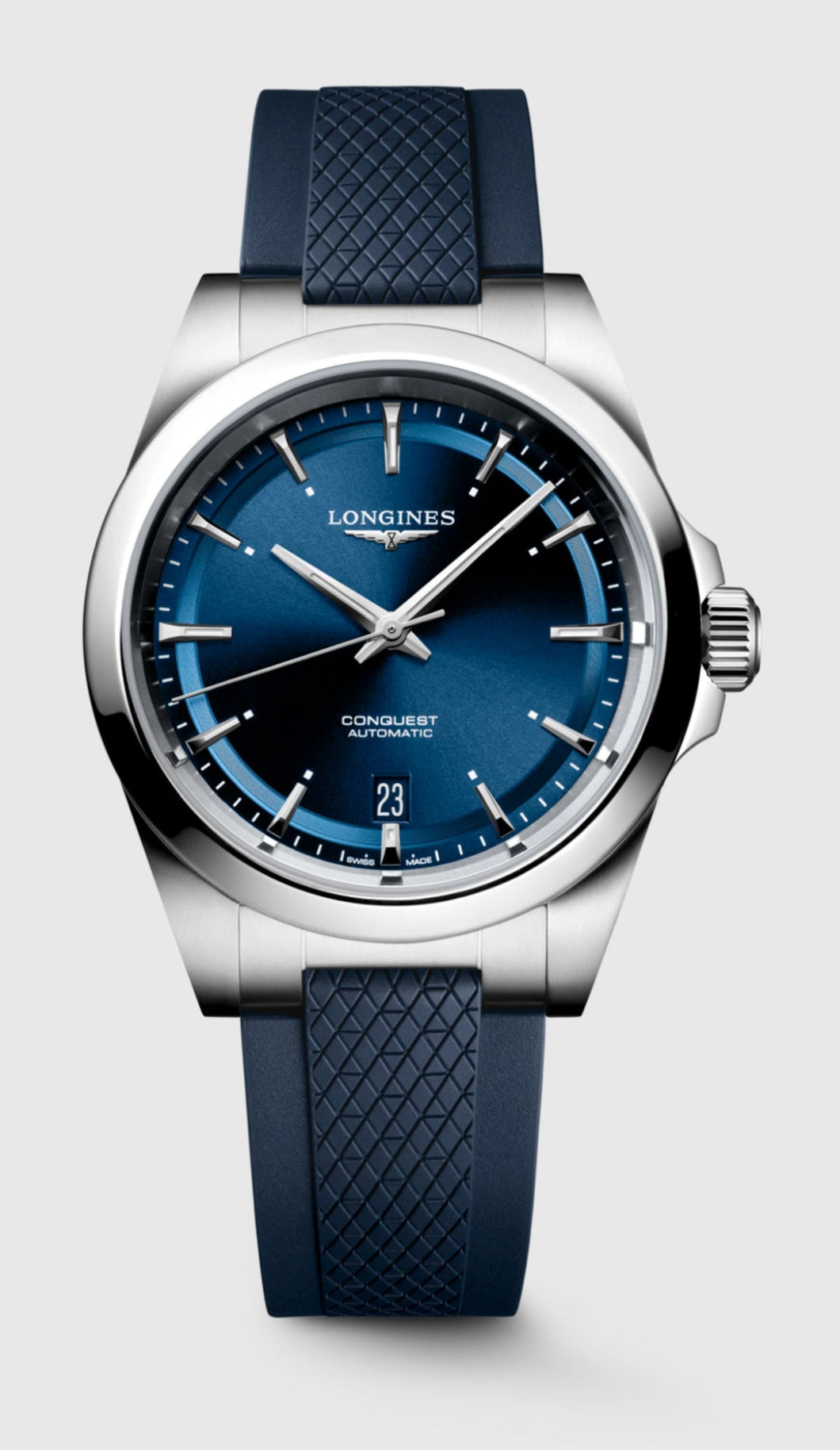 LONGINES-CONQUEST, Automatic watch, Ø 38.00 mm, Stainless steel. L3.720.4.92.9