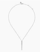 Load image into Gallery viewer, Gabriel &amp; Co-14K White Gold Graduating Vertical Diamond Bar Necklace NK7579W45JJ