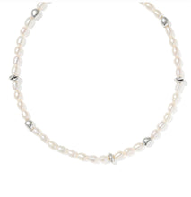 Load image into Gallery viewer, KENDRA SCOTT Gabriella Vintage Silver Pearl Strand Necklace 9608894675