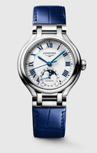 Load image into Gallery viewer, LONGINES-LONGINES PRIMALUNA MOONPHASE, Automatic watch, Ø 34.00 mm, Stainless steel. L8.126.4.71.2