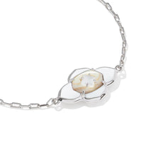 Load image into Gallery viewer, KENDRA SCOTT Abbie Medallion Silver Delicate Chain Bracelet 9608894104