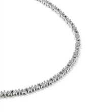 Load image into Gallery viewer, KENDRA SCOTT Fate Silver Tennis Necklace 9608806861