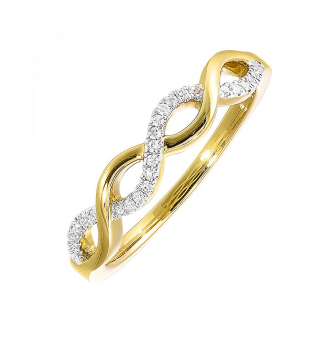 10 YG Diamond Ring RG14101-1YSCl