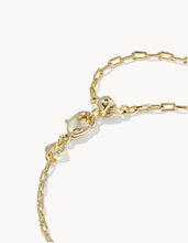 Load image into Gallery viewer, Kendra Scott-Abbie Medallion Gold Delicate Chain Bracelet in Pink Mix 9608898908