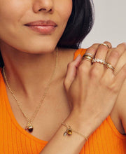 Load image into Gallery viewer, Kendra Scott-Acorn Gold Short Pendant Necklace 9608897364