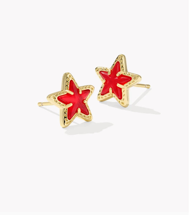 KENDRA SCOTT Cassidy Gold Stud Earrings 9608877556