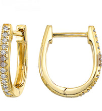 Load image into Gallery viewer, 14K YG Diamond Earrings ER10994-4YB