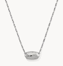 Load image into Gallery viewer, Kendra Scott-Elisa Riveted Silver Short Pendant Necklace 9608805641