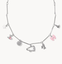 Load image into Gallery viewer, KENDRA SCOTT Cheer Silver Charm Necklace 9608897836