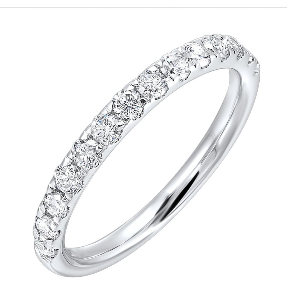 14K WG DIAMOND ANNIVERSARY BAND 
BDMP83001/50-4WC