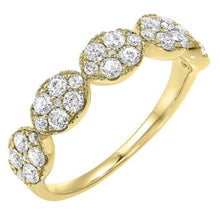 Load image into Gallery viewer, 14K YG Diamond Anniversary Ring 3/4CTW RG10637-4YB