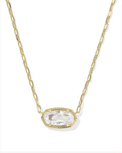 Load image into Gallery viewer, KENDRA SCOTT Elisa Luxe Gold Short Pendant Necklace 9608890997