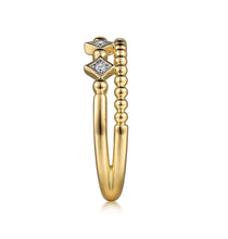 Load image into Gallery viewer, Gabriel &amp; Co-14K Yellow Gold Diamond Easy Stackable Ring-Bujukan LR52233Y45JJ