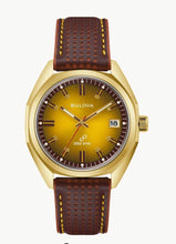 Load image into Gallery viewer, BULOVA JET STAR BROWN CALDL # 97B214