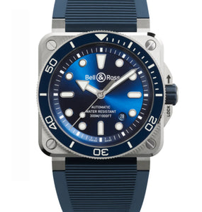 Bell & Ross BR03 Diver 42mm
 BR03A-D-BLU-ST/SRB