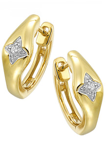 14K YG Diamond Earring ER10987-4YC