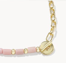 Load image into Gallery viewer, KENDRA SCOTT Lindsey Gold Beaded Half Chain Necklace 9608889196