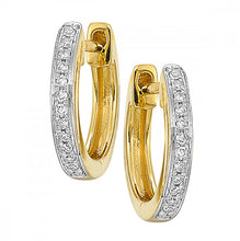 Load image into Gallery viewer, 14K YG Diamond Earring ER10992-4YB