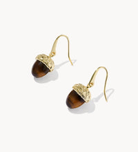 Load image into Gallery viewer, Kendra Scott-Acorn Gold Drop Earrings 9608893436