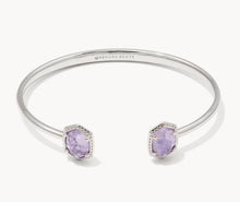 Load image into Gallery viewer, Kendra Scott-Daphne Silver Frame Cuff Bracelet 9608895036