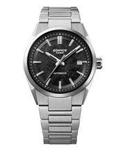 Load image into Gallery viewer, CASIO Edifice Automatic Textured Black Dial Stainless Steel Watch 38mm - EFK110D-1A