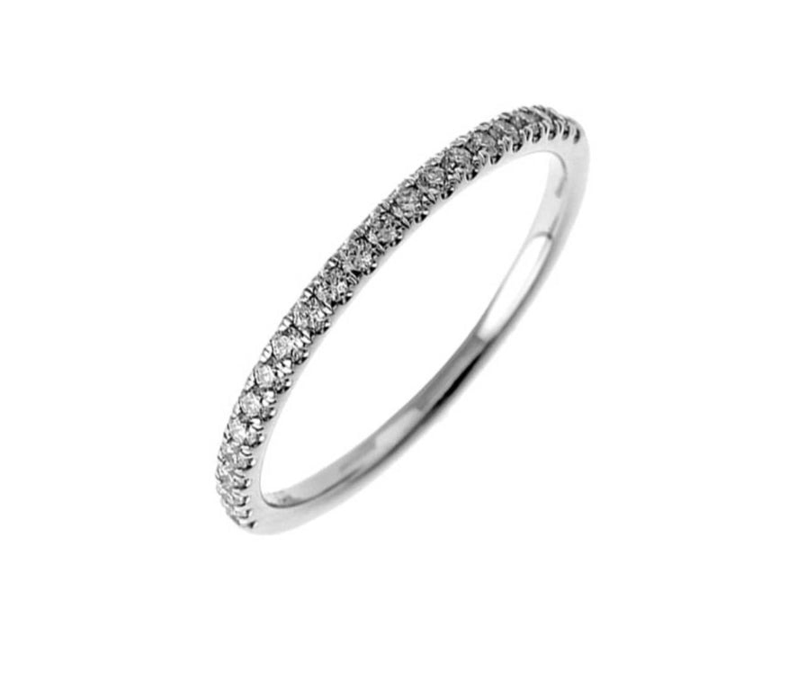 14K WG DIAMOND ANNIVERSARY BAND BDMP83001/20-4WC
