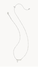 Load image into Gallery viewer, KENDRA SCOTT Mom Silver Crystal Short Pendant Necklace 9608877405