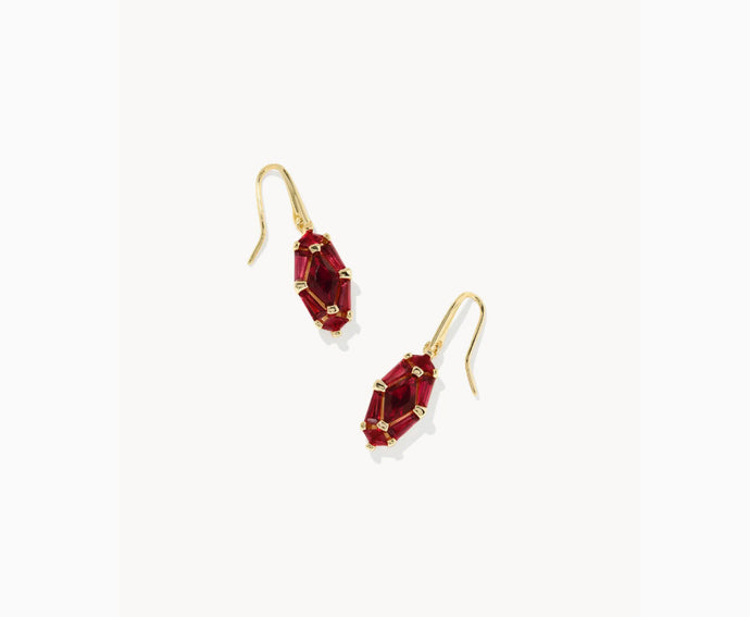 KENDRA SCOTT Lindy Rae Lee Gold Drop Earrings in Red Crystal
9608871143