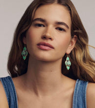 Load image into Gallery viewer, KENDRA SCOTT Abbie Medallion Gold Drop Earrings 9608888877