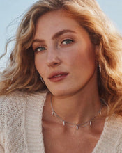 Load image into Gallery viewer, Kendra Scott-Fate Silver Hoop Earrings 9608806833