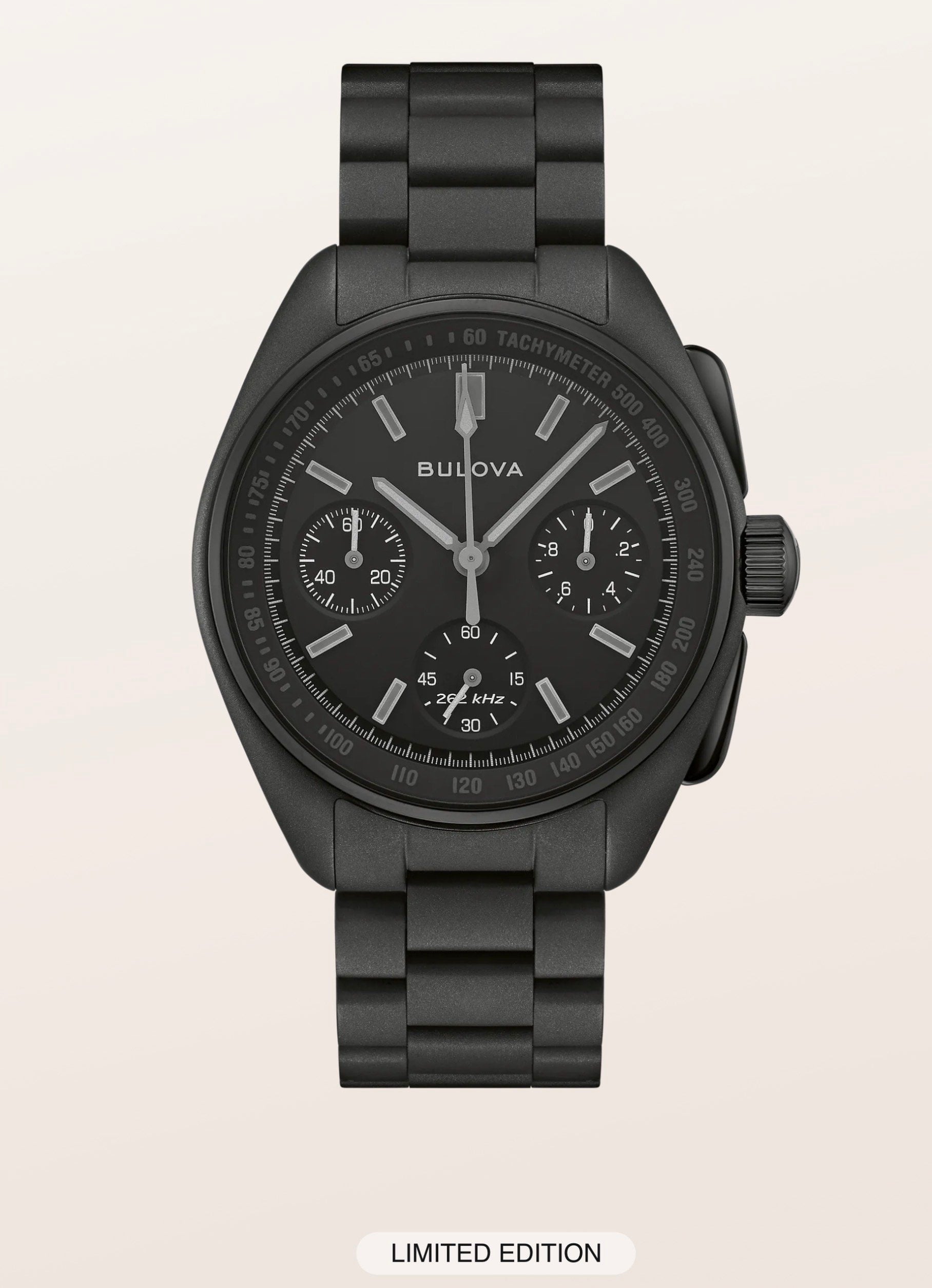 Bulova-Lunar Pilot Black Hole 98A335