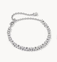 Load image into Gallery viewer, KENDRA SCOTT Fate Silver Tennis Bracelet 9608806863