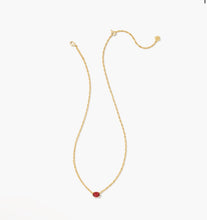 Load image into Gallery viewer, KENDRA SCOTT Cailin Gold Necklace in Burgundy Crystal 9608803554