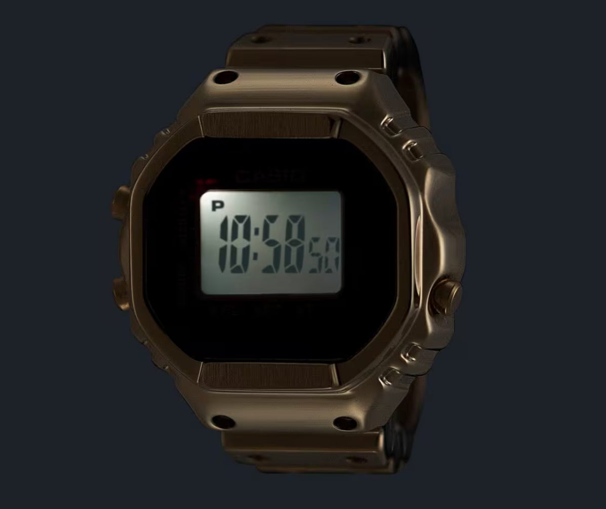 CASIO Gold Ring Watch CRW001G-9