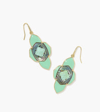 Load image into Gallery viewer, KENDRA SCOTT Abbie Medallion Gold Drop Earrings 9608888877