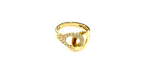 14K YG Diamond Ring RG12107-4YC
