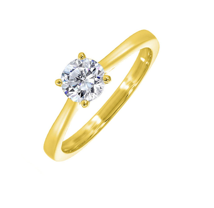 14k YG Diamond Ring RG10793-4YD