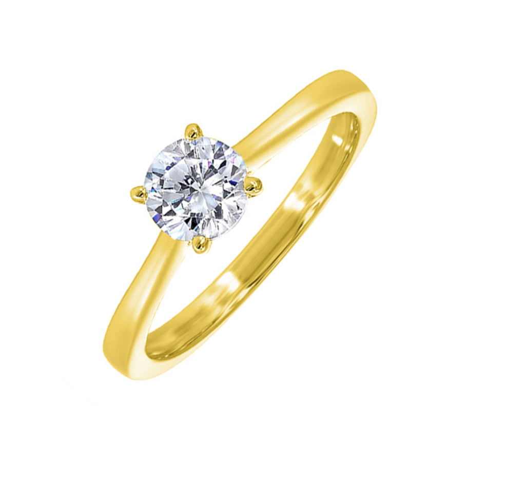 14k YG Diamond Ring RG10793-4YD