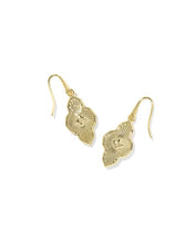Load image into Gallery viewer, KENDRA SCOTT Abbie Medallion Gold Small Drop Earrings 9608894033