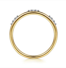 Load image into Gallery viewer, Gabriel &amp; Co-14K Yellow Gold Diamond Stackable Ring LR53067Y45JJ