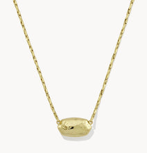 Load image into Gallery viewer, Kendra Scott-Elisa Riveted Gold Short Pendant Necklace 9608805637